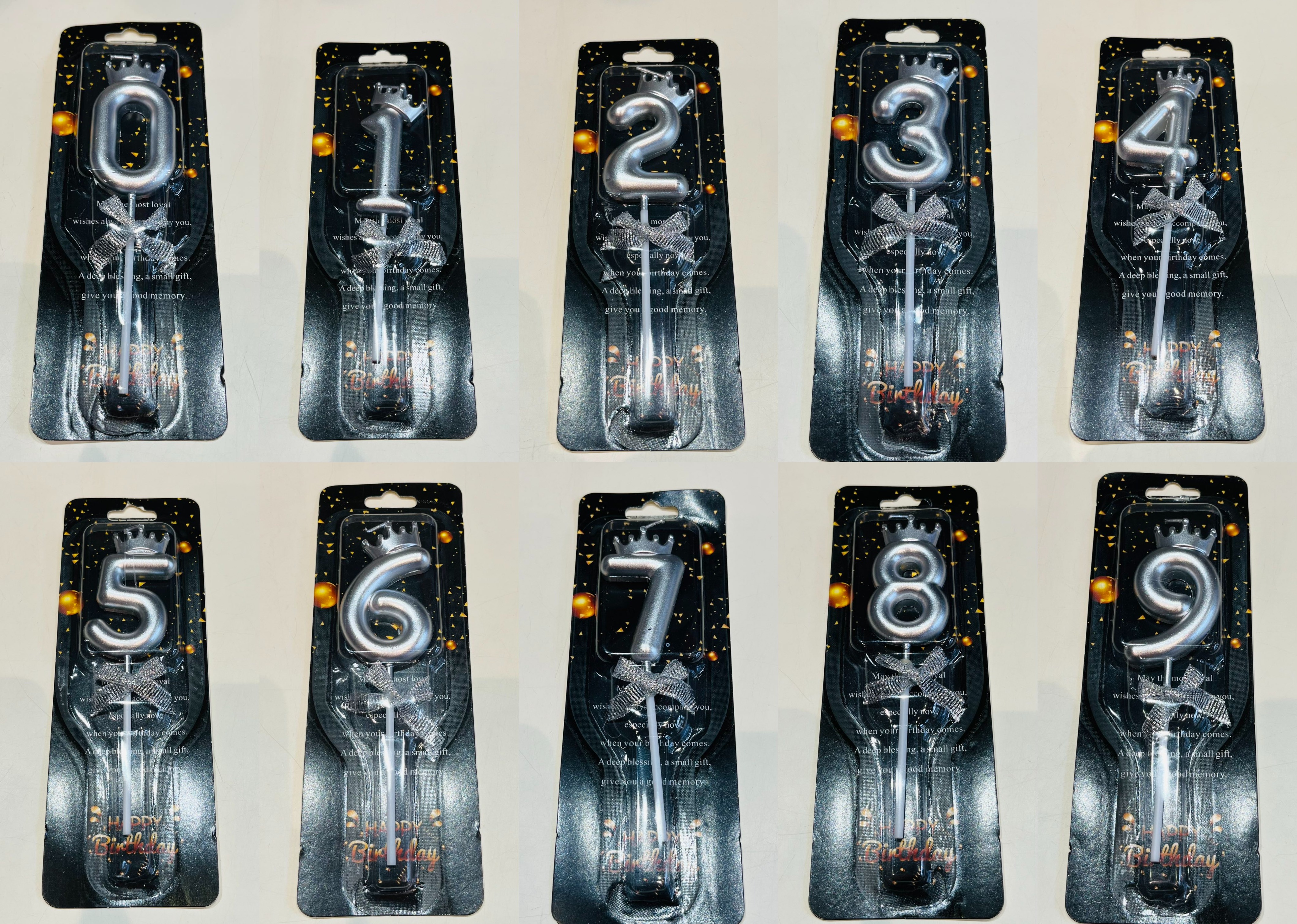 გვირგვინი ციფრი სანთელი - 1