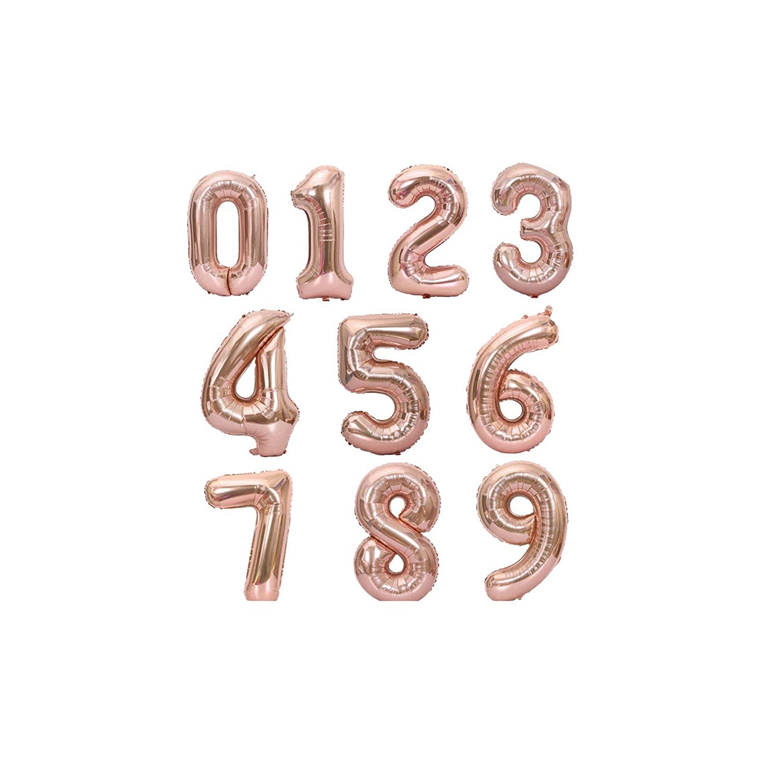 სხვადასხვა ფერის 40 სმ. ციფრები - 1