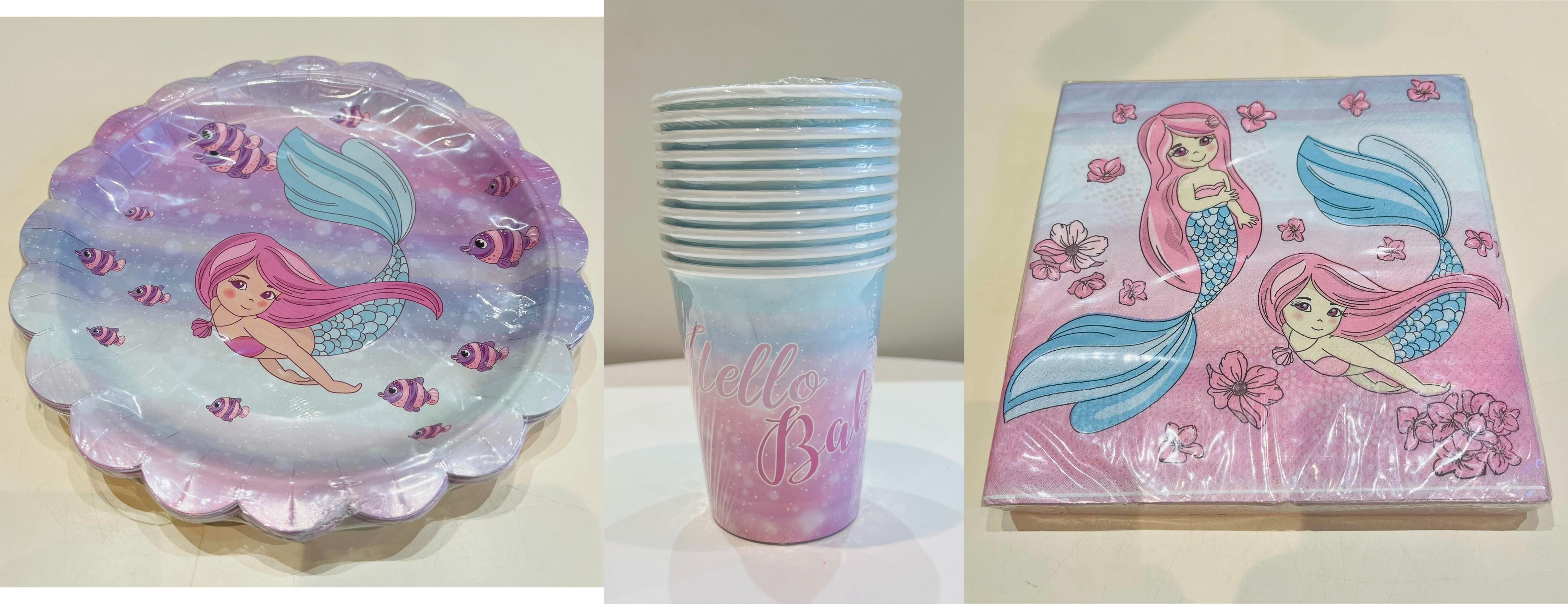 ხელსახოცი - ქალთევზა - 1