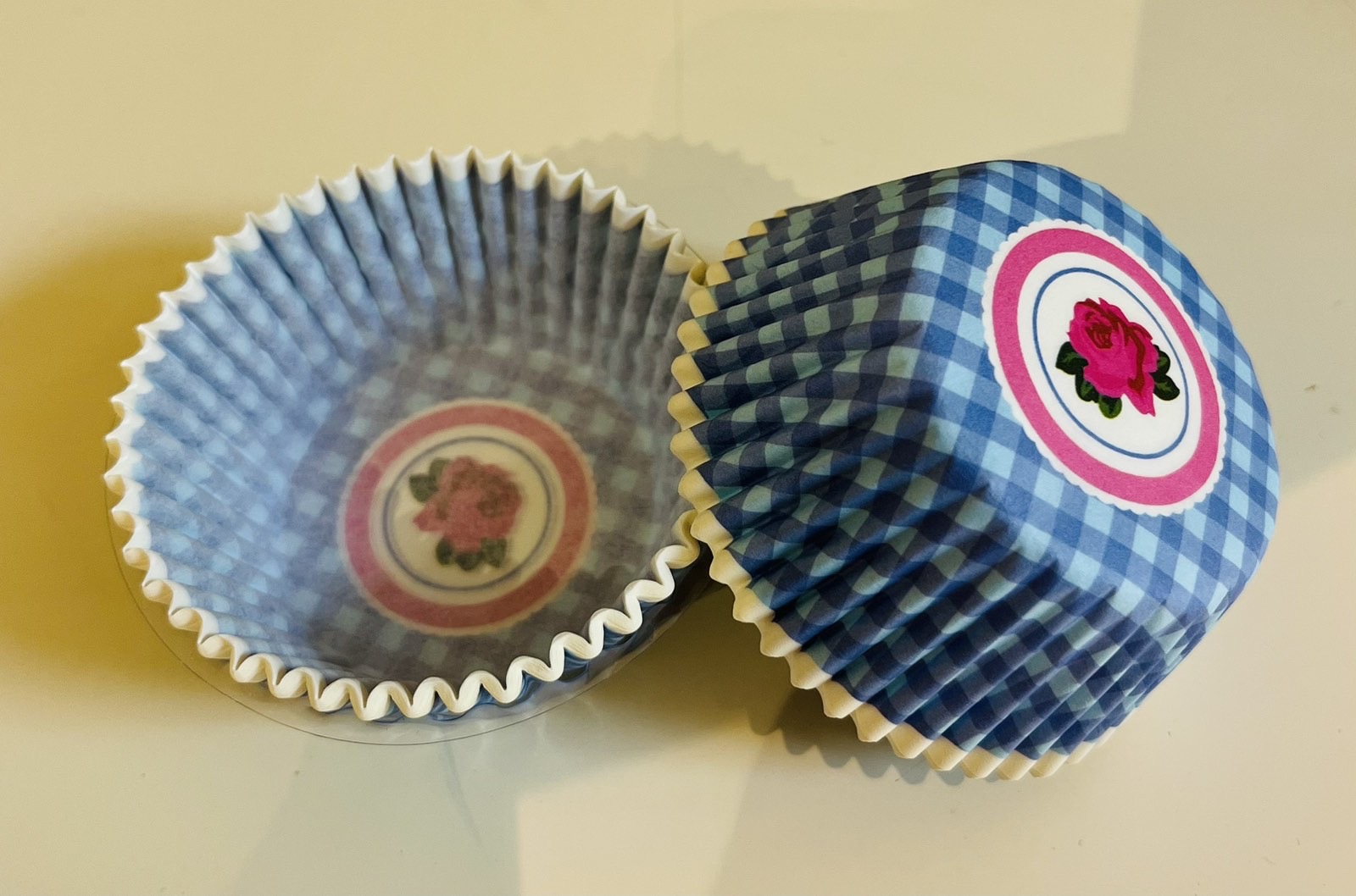 მაფინის ჩასადები ქაღალდები ყვავილები - 50 ცალიანი - 3