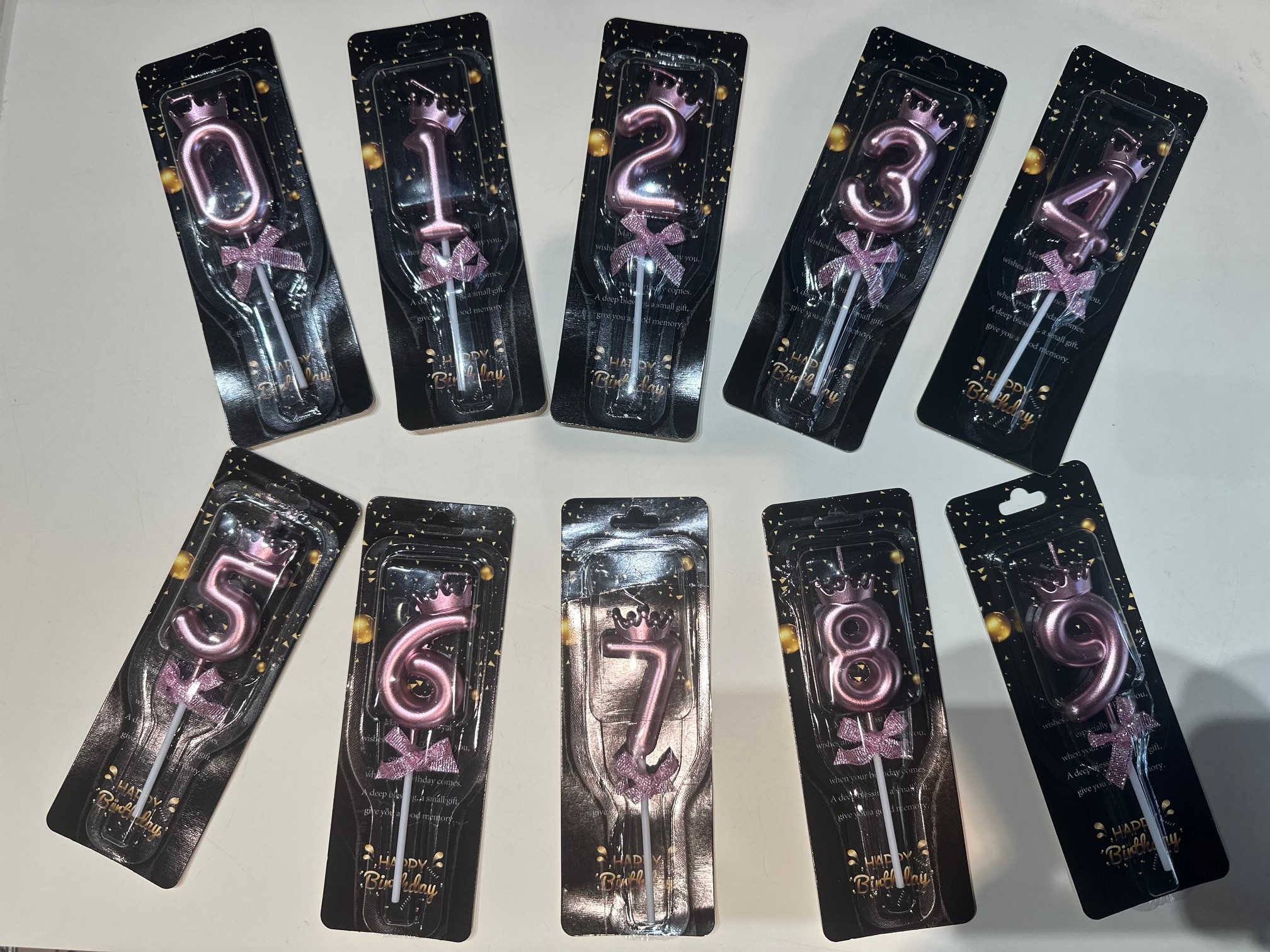 გვირგვინი ციფრი სანთელი - 3