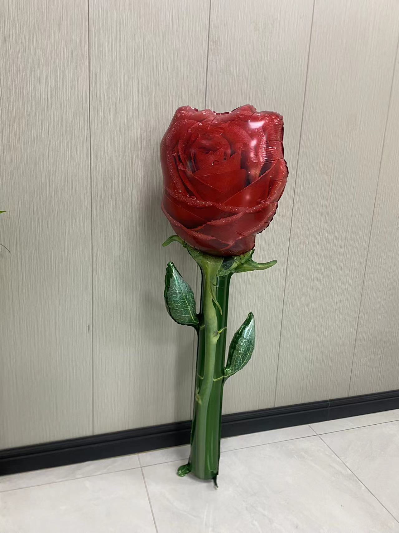 ვარდის ფორმის ბუშტი - 55*150 სმ. - 1