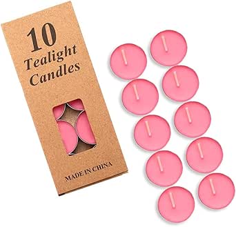 რომანტირული სანთელი - 10 ცალიანი - 1