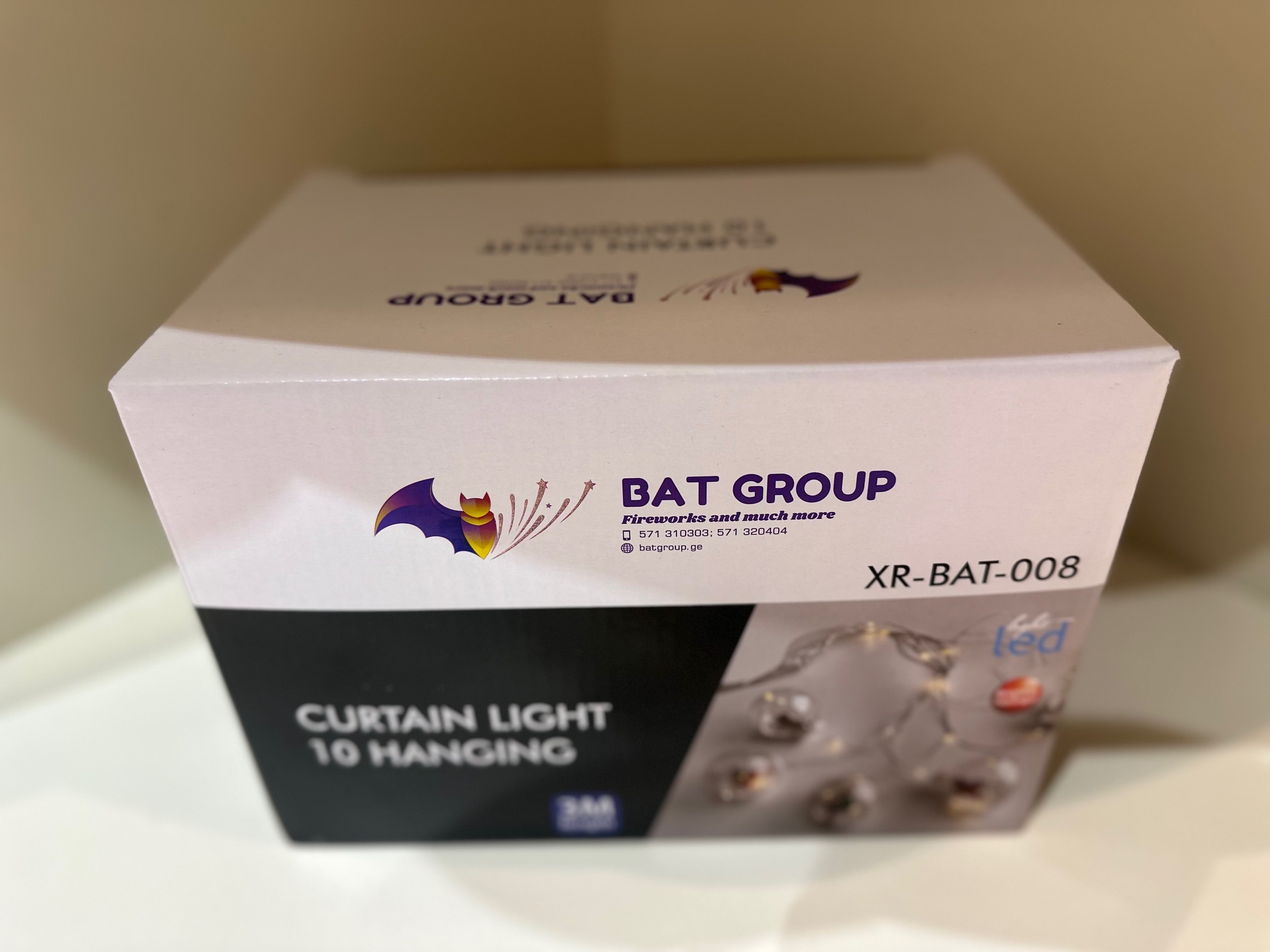 ლედ განათება - გამჭვირვალე დეკორაციებით - 2