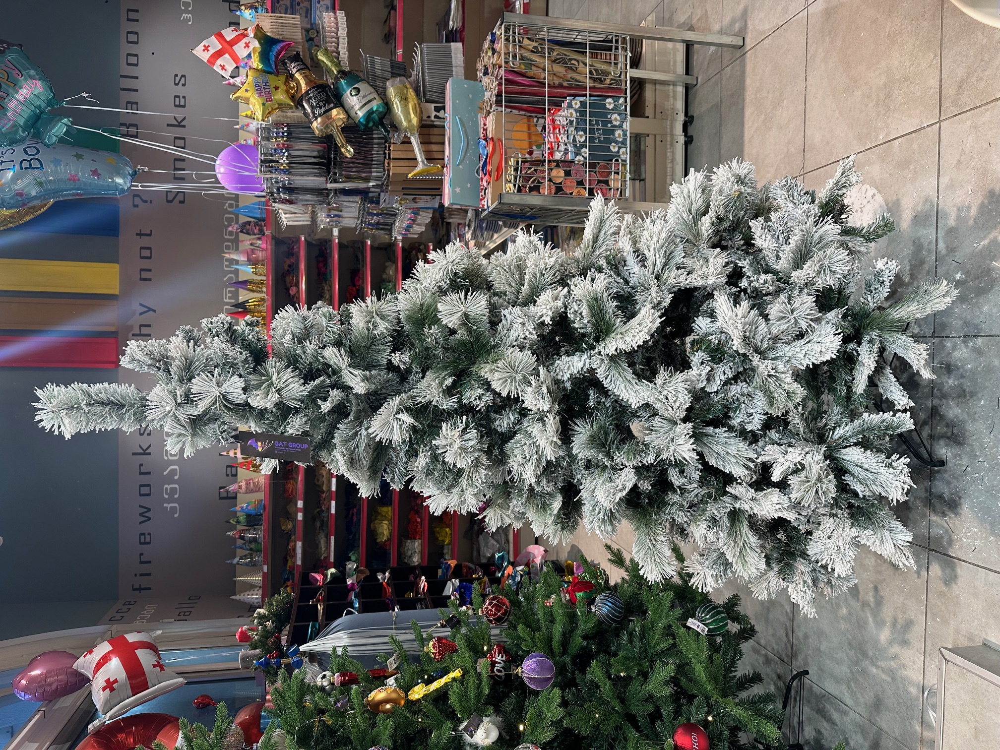 საახალწლო ნაძვის ხე (დათოვლილი) - 180 სმ. - 4